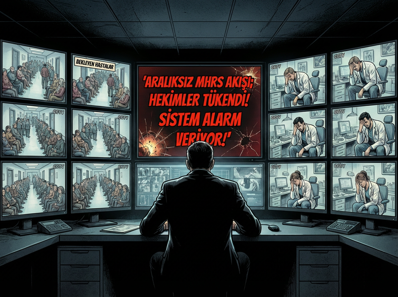 ARALIKSIZ MHRS AKIŞI; HEKİMLER TÜKENDİ! SİSTEM ALARM VERİYOR!