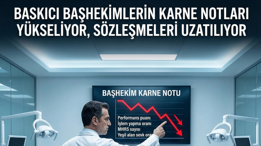 BASKICI BAŞHEKİMLERİN KARNE NOTLARI YÜKSELİYOR, SÖZLEŞMELERİ UZATILIYOR