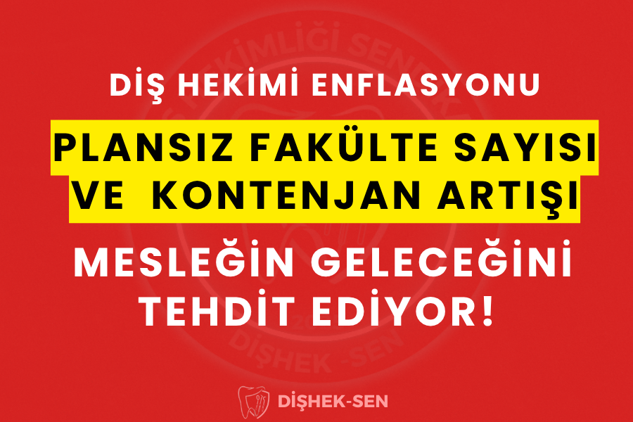 Diş Hekimi Enflasyonu Mesleğin Geleceğini Tehdit Ediyor!