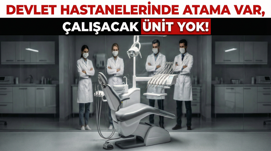 DEVLET HASTANELERİNDE ATAMA VAR, ÇALIŞACAK ÜNİT YOK! 