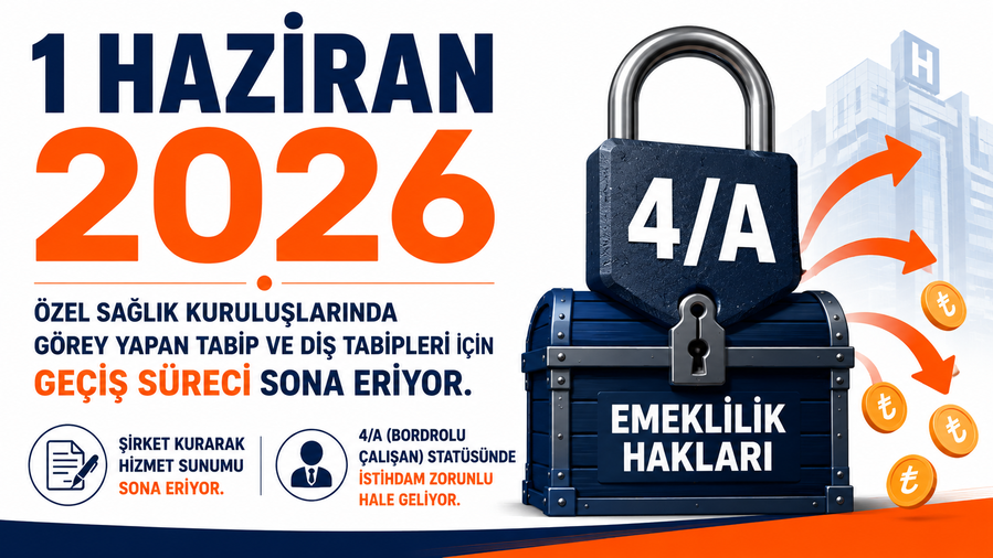 Özel Sağlık Sektöründe 1 Haziran Mevzuat Dönemeci: Kamudan Emekli Hekimleri Bekleyen Yapısal Sorunlar ve Çözüm Önerileri